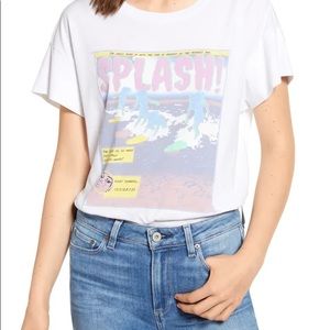 PAIGE splash graphic tee